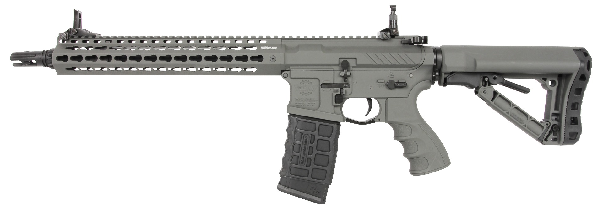 G&G Armament CM16 SRXL in Battleship Grey