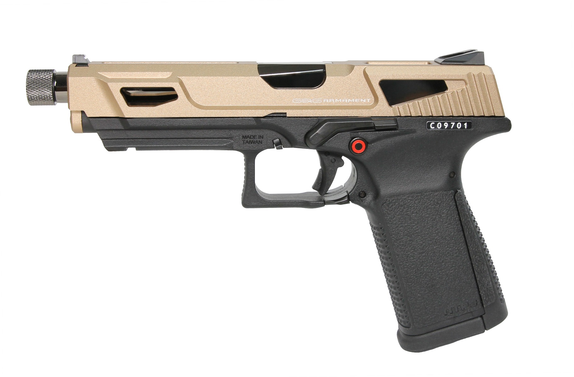 G&G Armament GTP 9 MS in Desert Tan