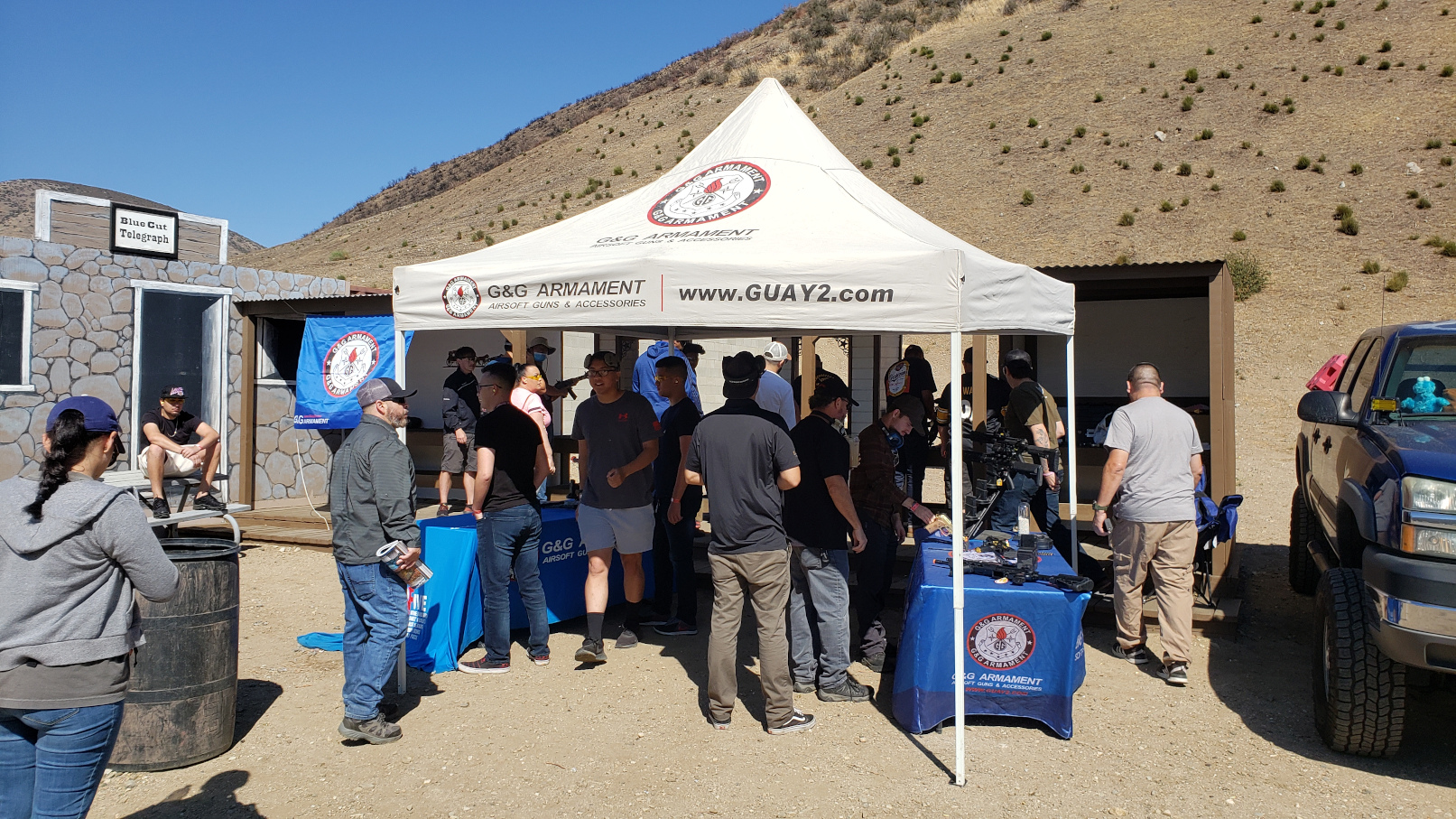 G&G Armament's Tent at the Event